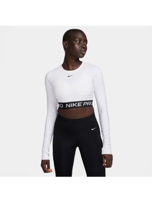 Nike W Pro 365 Dri-Fit Crop Top white/black