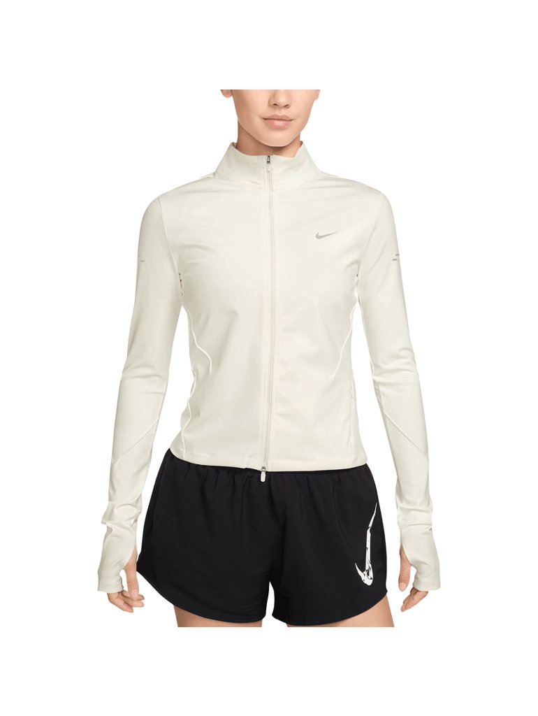 Nike W Swift Dri-FIT Full-Zip Mid-Layer Running Top sail/reflective silver