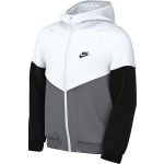 Nike Sportswear Windrunner Big Kids' Hooded Repel Jacket white/smoke grey/black