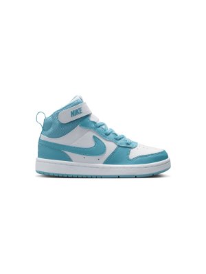 Nike Court Borough MID 2 (PSV) white/denim turq