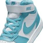 Nike Court Borough MID 2 (PSV) white/denim turq