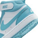 Nike Court Borough MID 2 (PSV) white/denim turq