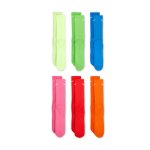 Nike Everyday Plus Cushioned Crew 6 Pairs lime/multicolor