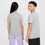 Nike Sportswear Older Kids' T-Shirt dark grey heather/mint foam