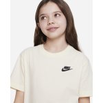 Nike Sportswear Older Kids' Loose Fit Tee beige/black