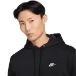 Nike M Club Pullover Fleece Hoodie black/white