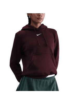 Nike W Sportswear Phoenix Hoodie burgundy crush/sail