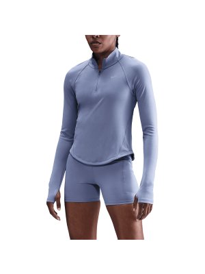 Nike W Tempo Swoosh Running Dri-FIT Top world indigo/white