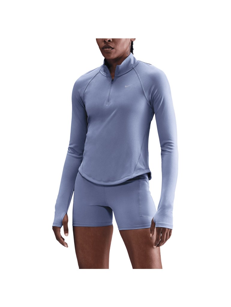 Nike W Tempo Swoosh Running Dri-FIT Top world indigo/white