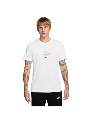Nike M Sportswear "the atletic department" Tee white