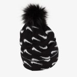 Nike Peak Pom Beanie black/white