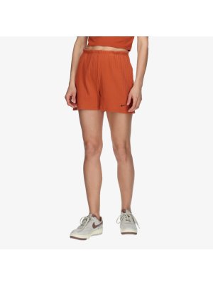 Nike W Sportswear Chill Rib High-Waisted Slim 7.5cm Shorts burnt sunrise