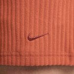 Nike W Sportswear Chill Rib High-Waisted Slim 7.5cm Shorts burnt sunrise