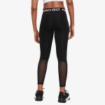 Nike W Pro Mid-Rise Mesh-Panelled Leggings 7/8 black/white