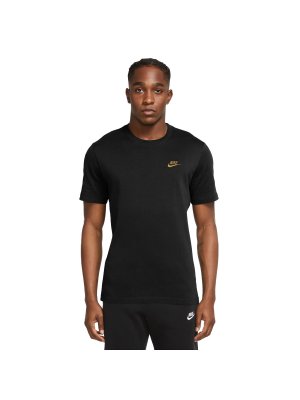 Nike M Sportswear Club Tee black/gold