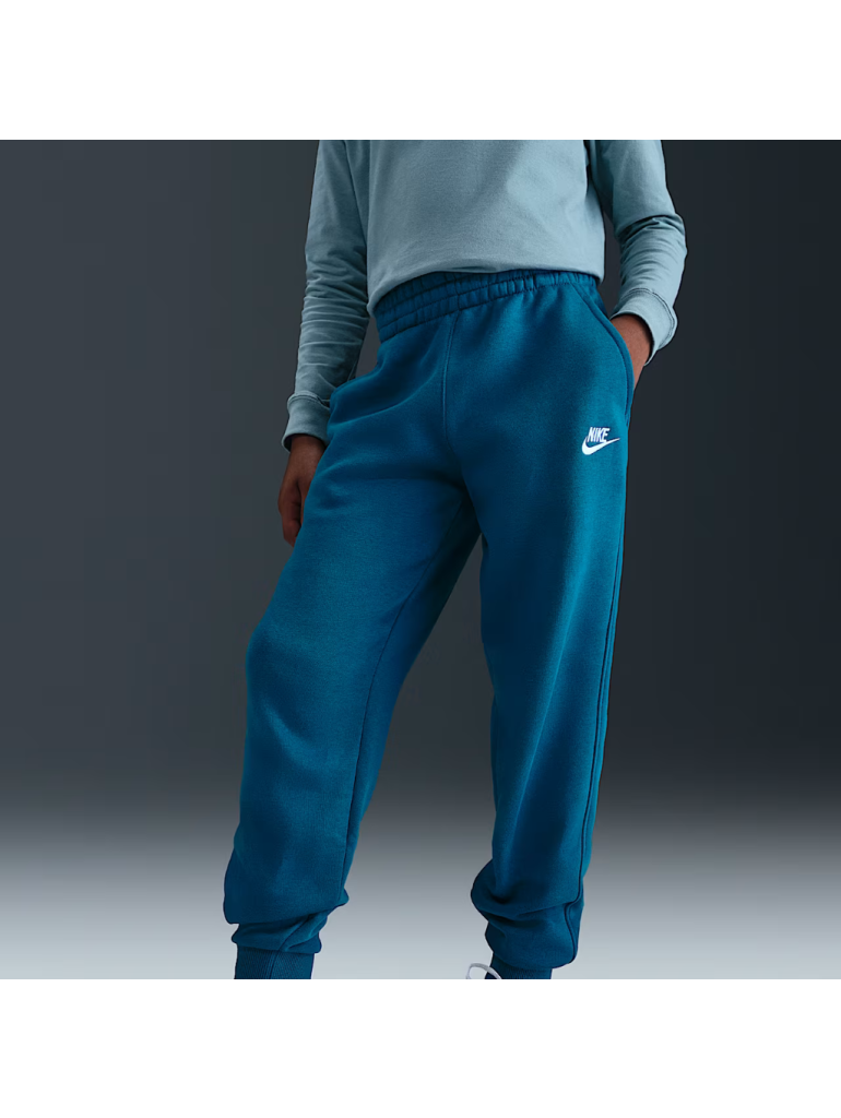 Nike Sportswear Club Fleece Big Kids' Joggers green abyss/white