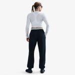 Nike W Sportswear Chill Knit Women's Slim Long-Sleeve Cropped Top white/black