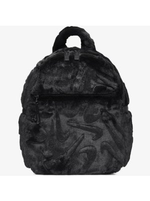 Nike Sportswear Futura Faux Fur Mini Backpack 6L black