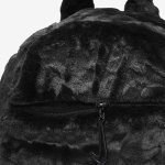 Nike Sportswear Futura Faux Fur Mini Backpack 6L black