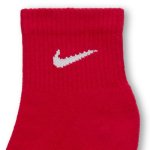 Nike Dri-Fit Everyday Plus Cotton Cushioned 3 Pairs red/white/dark blue