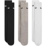 Nike Cushioned Crew Socks 3 Pairs black/white/grey