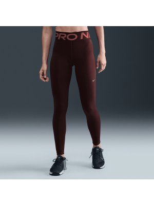 Nike W Pro Sculpt High-Waisted Full-Length Leggings burgundy crush/white