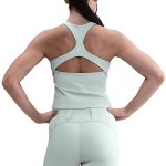 Nike Trail Women's Medium-Support Padded Sports Bra Tank Top light silver