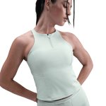 Nike Trail Women's Medium-Support Padded Sports Bra Tank Top light silver