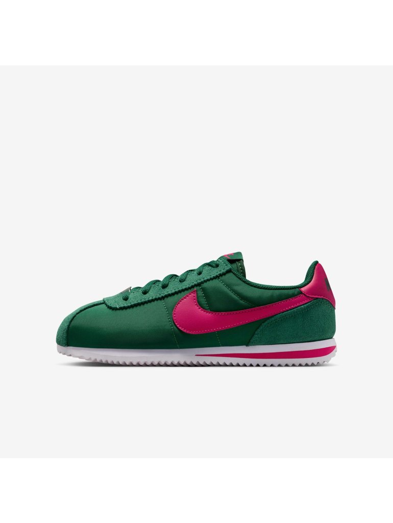 Nike Cortez TXT (GS) gorge green/wild cherry/white
