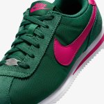 Nike Cortez TXT (GS) gorge green/wild cherry/white