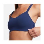 Nike Zenvy Strappy Women's Light-Support Padded Sports Bra midnight navy/white