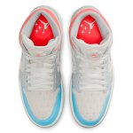 Jordan WMNS Air 1 MID sail/blue chill/hot lava