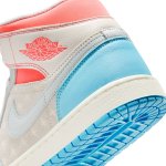 Jordan WMNS Air 1 MID sail/blue chill/hot lava