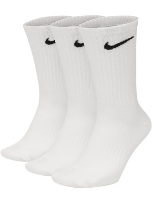Nike Everyday Lightweight Crew Socks 3 Pairs white