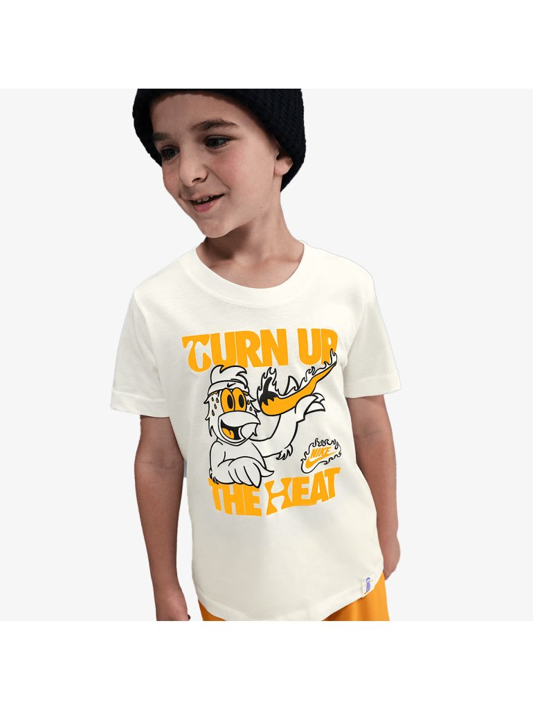 Nike Sportswear Older Kids' T-Shirt sail/orange