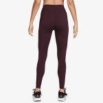 Nike W One High Waisted Full Lenght Leggings burgundy