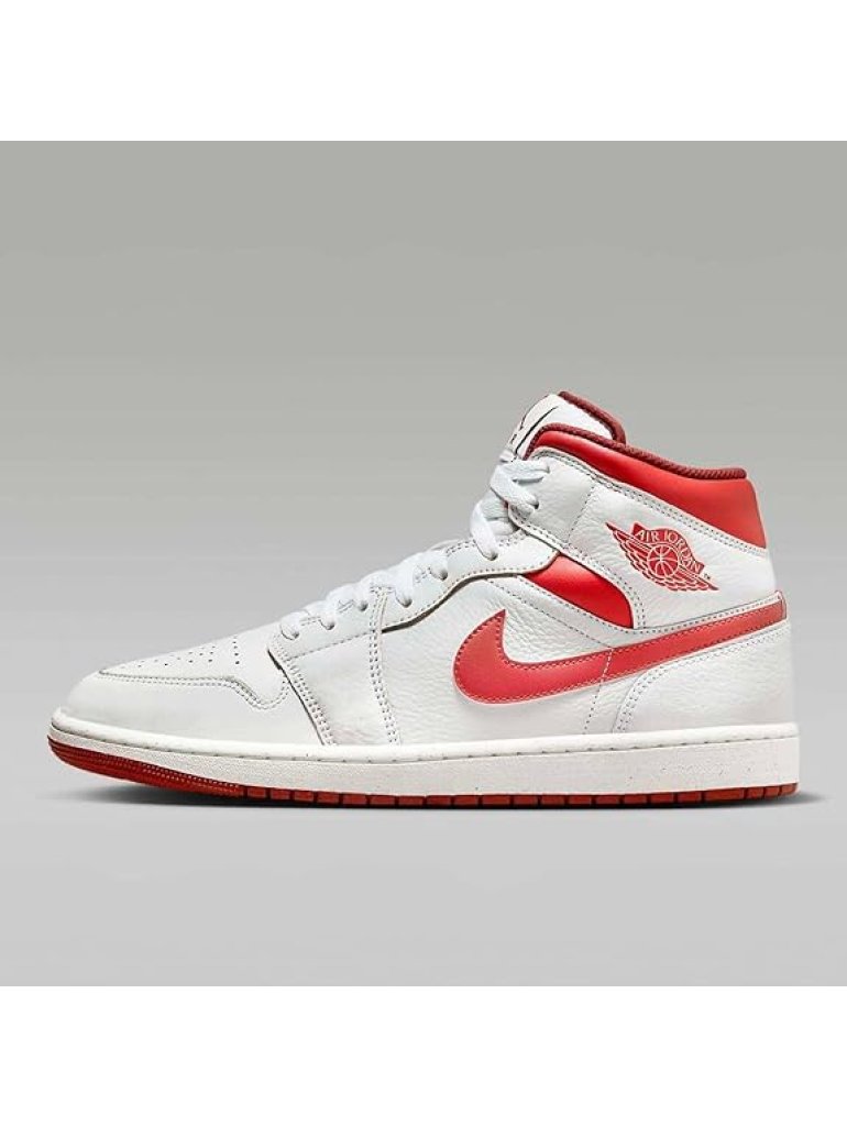 Jordan Air 1 MID SE white/lobster/dune red/sail