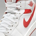 Jordan Air 1 MID SE white/lobster/dune red/sail