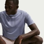 Nike M Stride Plus Dri-FIT ADV Short-Sleeve Running Top iron purple/dark raisin