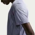 Nike M Stride Plus Dri-FIT ADV Short-Sleeve Running Top iron purple/dark raisin