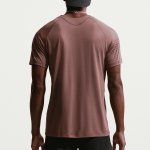 Nike M Stride Plus Dri-FIT ADV Short-Sleeve Running Top tattoo/burgundy crush