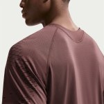 Nike M Stride Plus Dri-FIT ADV Short-Sleeve Running Top tattoo/burgundy crush