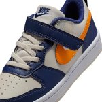 Nike Court Borough Low Recraft (PS) lt orewood brn/orange peel