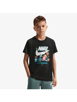 Nike Sportswear Box Older Kids' T-Shirt black/multicolour