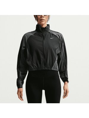 Nike W Swift Repel UV-Protection Running Jacket black/iron grey/reflective silver