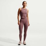 Nike W One Seamless Front High-Waisted Full-Length Leggings tatto/white