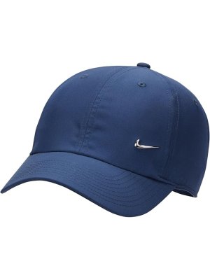 Nike Dri-Fit Club Unstructured Metal Swoosh Cap midnight navy